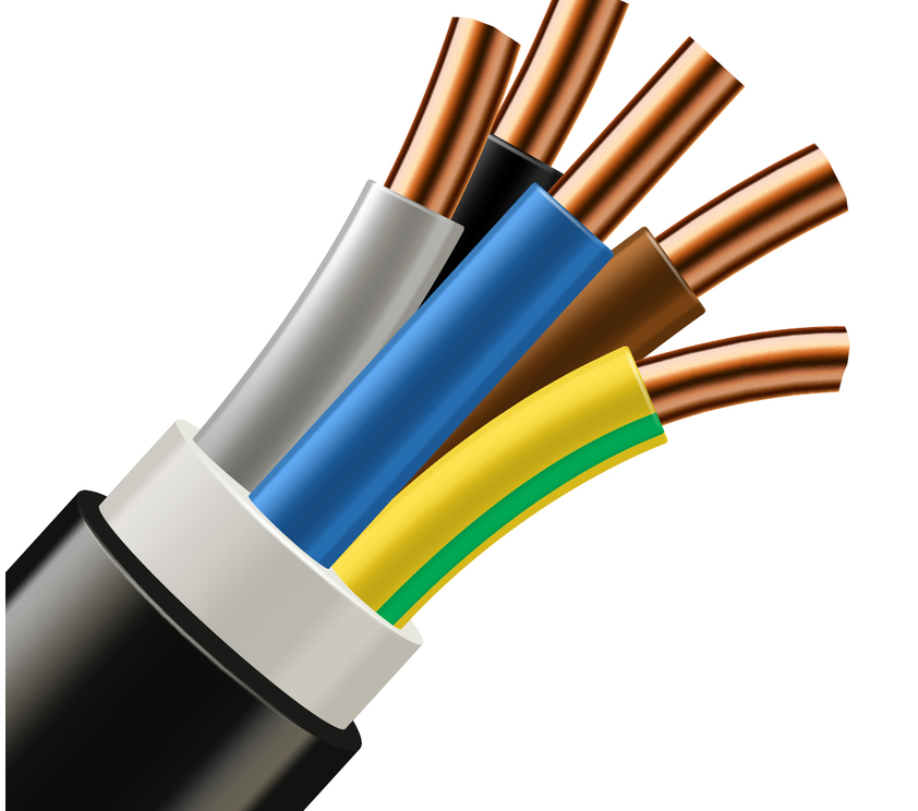 Kábel CYKY-J 5x1,5 v KRUHU